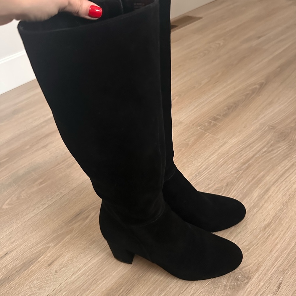 Elegant Black boots ,Size 8 - Picture 1 of 4